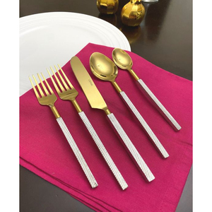 Stainless Steel Utensils Cutlery Set for Home & Restaurant Silverware Flatware 4 Pieces Cutlery Set at Reasonable Price - Product Image 5