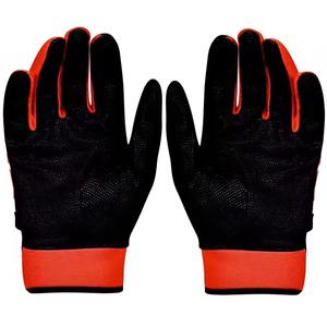 Gants de frappe de baseball professionnels durables en cuir, fermeture à boucle, personnalisables, pour adulte gaucher, qualité supérieure, vente en gros - Product Image 2