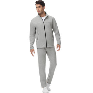 Conjunto Deportivo de 2 Piezas para Hombre, Traje Deportivo Informal con Cremallera Completa, Chaqueta y Pantalones para Correr - Product Image 3