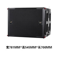 Puissant haut-parleur Line Array de subwoofer simple de 18 pouces son de basses profondes pour les systèmes audio professionnels