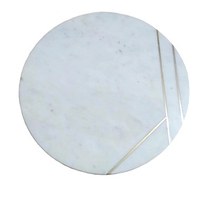 Utensilio de cocina de mármol de alta calidad, queso, fruta, tabla para cortar, pieza de diseño, artesanía natural - Product Image 2