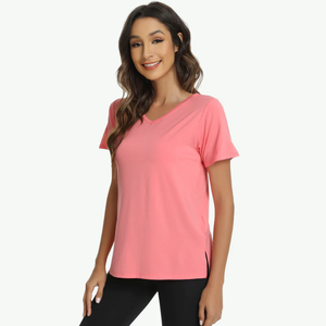 Nuevas camisetas de moda con logotipo estampado personalizado, camisa de mujer, camisas de trabajo elegantes informales de negocios, blusas de verano 2025 - Product Image 5