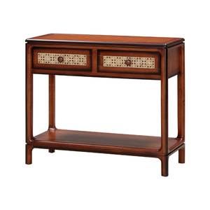 Mesa de consola de madera de estilo de diseño moderno de LAYTON, superventas, sala de estar de roble para juego de dormitorio, servicio OEM, embalaje de cartón Vietnam - Product Image 1