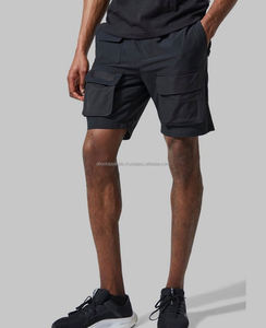 Nueva moda Pantalones cortos de malla personalizados conjuntos de pantalones cortos personalizados para hombres logotipo personalizado, pantalones cortos de verano de talla grande para hombres, pantalones cortos de gimnasio para hombres - Product Image 3