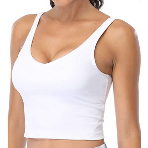 Sujetador deportivo sin costuras de alta calidad para mujer, ropa de entrenamiento de tendencia superior hecha en Pakistán, Sujetador deportivo de estilo simple - Product Image 1