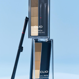 Palette de poudre à sourcils à logo de marque privée OEM ODM 02 Ash Cool Brown Kit de maquillage des sourcils longue durée cosmétiques de beauté coréens - Product Image 2