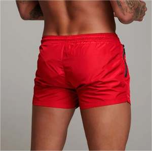 Pantalones cortos de temporada de verano transpirables para hombre con logotipo personalizado simple para hombre, pantalones cortos de algodón Vintage - Product Image 2