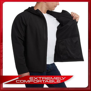 เสื้อแจ็คเก็ตแนวยุทธวิธีผ้านิ่มวินเทจของผู้ชายกันน้ำได้มีซิปรูดขึ้นเสื้อโค้ทผ้ายีนส์หนาสำหรับใช้กลางแจ้งในฤดูหนาว - Product Image 3