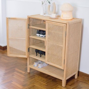 Armoire en rotin de qualité supérieure, armoire de rangement en rotin, armoires, exportées par un fabricant vietnamien - Product Image 6