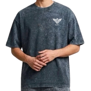 Mens <b>Vintage</b> Washed Oversized T Shirt Short Sleeve Crew Neck <b>Graphic</b> <b>Tee</b> Casual Streetwear Wholesale Clothing for Bulk Buyers - Product Image 1