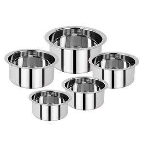 Fabricante de cazuela de Metal última llegada cazuela de diseñador hecha a mano tamaño personalizado elegante nueva olla de comida de Metal - Product Image 6