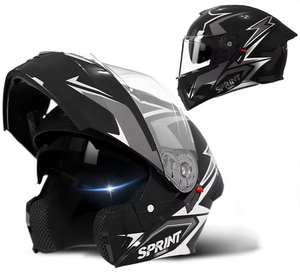 <span class=keywords><strong>Casque</strong></span> de <span class=keywords><strong>moto</strong></span> intégral avec logo personnalisé, homologué DOT, lentille <span class=keywords><strong>anti</strong></span>-buée, <span class=keywords><strong>casque</strong></span> de <span class=keywords><strong>moto</strong></span> avec <span class=keywords><strong>casque</strong></span> sans fil intégré - Product Image 2