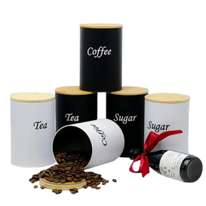 Boîte à pain royale en métal précieux avec couvercle en bambou en acier inoxydable grande boîte à pain conteneur de stockage Style rétro décor de cuisine - Product Image 1