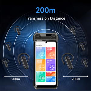Auriculares Traductores Inteligentes con IA, Transmisión Inalámbrica de Larga Distancia (200m), Sistema de Interpretación Simultánea para Conferencias y Visitas Guiadas - Product Image 2