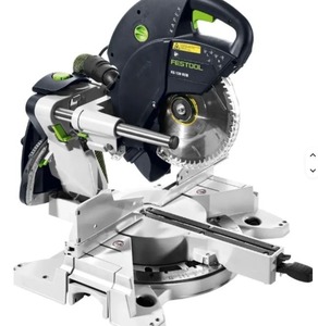 La mejor calidad KS 120, sierra ingletadora deslizante de doble compuesto, paquete de extractor de polvo CT 48, con un doble compuesto, de la mejor calidad - Product Image 1