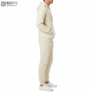 OEM personalizado de alta calidad de algodón traje de jogging de secado rápido Slim Fit Cargo Zip Sudadera con capucha pantalones de chándal conjunto de invierno estilo Casual - Product Image 2