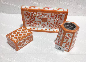 Ensemble de cadeaux de retour Brûleur d'encens décoratif pour la maison Porte-encens arabe Mubkhar Bukhoor pour Ramadan Eid Cadeaux Art indien Retour - Product Image 4