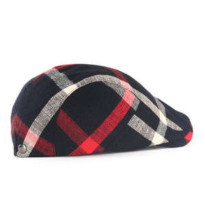 Béret écossais britannique à visière pour homme et femme, chapeau de loisirs de plein air, protection solaire pour l'automne et le printemps, pour l'hiver - Product Image 4