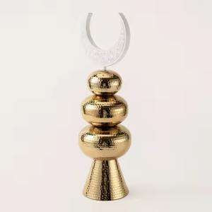 Última Llegada: Set de Decoración Islámica de Metal para Ramadán y Eid, Luna Geométrica para Decoración del Hogar y Oficina - Product Image 4