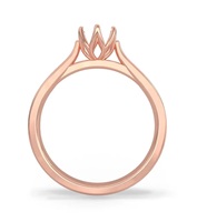 Großhandel Hochwertiger Original 925 Sterling Silber Platinbeschichteter Moissanit Universeller Religiöser Stil Krappenfassung Ring