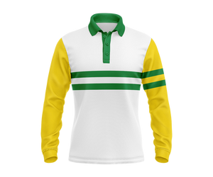 <b>Best</b> Quality Custom Sublimated Cricket Uniforms Jersey Shirts Team Name Brand Logo Personalized Cricket Clothing Custom Color - Product Image 2