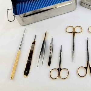 Kit de Blefaroplastia, Juego de Instrumentos Quirúrgicos Ortopédicos de Alta Calidad, 11 Piezas, Herramientas de Cirugía de Párpados de Metal, Kit de Instrumentos Médicos - Product Image 5