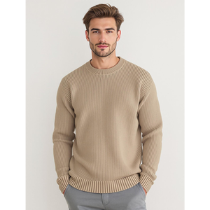 Sweat-shirt de qualité à l'exportation Fabricant de sweatshirts à capuche à col rond en coton mélangé personnalisé pour hommes Vente en gros Bangladesh OEM/ODM - Product Image 1