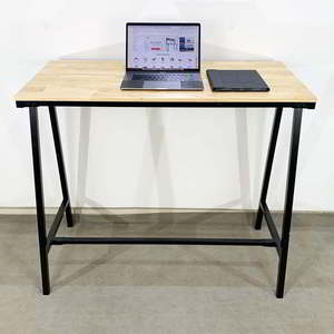 Escritorio Ergonómico Minimalista Aconcept STD68028, 120x60x105cm, MDF con Patas de Hierro, Requiere Ensamblaje, para Oficina o Dormitorio - Product Image 4