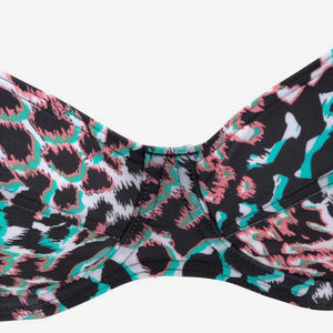 Ensemble de bikini à imprimé floral pour femmes en gros Logo personnalisé Sexy Bikini floral Bandeau Bikini le plus vendu en couleurs mélangées - Product Image 4