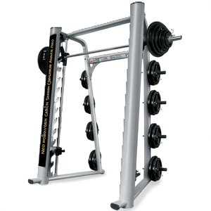 Nueva Máquina Smith Silver Elite Francesa para Sentadillas Guiadas con Barra, Ejercicios de Prensa, Gimnasio en Casa, Estudio de Entrenamiento - Product Image 3