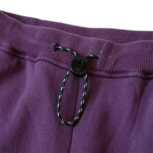 Pantalones de chándal gruesos de algodón con logotipo bordado para hombre, pantalones de chándal acampanados con diamantes de imitación lavados al sol Vintage personalizados con servicio OEM - Product Image 2