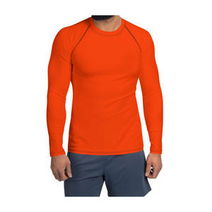 Wholesale Manufacturer Sportswear <b>Men</b> Rash Guard <b>Swimming</b> Top Long Sleeve <b>Mens</b> Compression Rash Guard UV Protection Quick Dry - Product Image 1