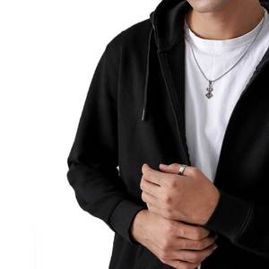 Nuevo Estilo, Chándal Personalizado para Hombre con Cremallera Negra, Chándal Holgado de Alta Calidad para Entrenamiento, Chándal para Hombre en Venta - Product Image 2