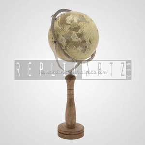 ลูกโลกหมุนได้ Replicartz BC-WG-2012 ของตกแต่งทำจากพลาสติก สไตล์วินเทจโบราณ สำหรับวางบนโต๊ะ - Product Image 3