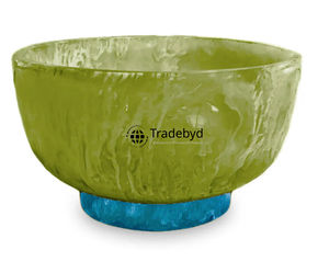 Accessoire de décoration écologique, bol en résine ange fait main de chez Tradebyd pour les acheteurs soucieux de l'environnement et la décoration inspirée de la nature - Product Image 1