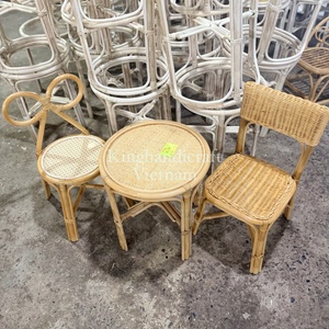 เก้าอี้หวายหวายชุดธรรมชาติสำหรับถ่ายภาพเด็กวัยหัดเดิน - Product Image 2