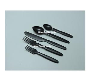 ชุดช้อนส้อมฮอร์นยอดนิยม ดีไซน์ทันสมัย เหมาะสำหรับโรงแรม ร้านอาหาร งานแต่งงาน ชุดเครื่องครัว ช้อนส้อม ราคาดีที่สุด - Product Image 1