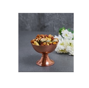 Cuenco de mesa de diseño de lujo de calidad Superior, sombra de cobre, cuenco de postre pulido con espejo hecho a mano más vendido - Product Image 1