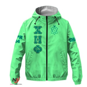 เสื้อแจ็กเก็ตมีฮู้ดกันลมและกันน้ำสำหรับผู้ชายเหมาะสำหรับกิจกรรมกลางแจ้งออกแบบได้ตามต้องการ - Product Image 1