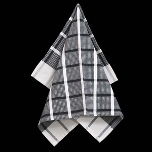 Serviette de cuisine à carreaux très vendue, grande taille, bonne absorption, prix de gros - Product Image 1