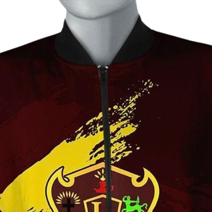 Chaqueta Universitaria de Satén para Hombre Iota Phi Theta 1963, Chaqueta Universitaria Bordada de Estilo Bomber de Fraternidad Griega - Product Image 6