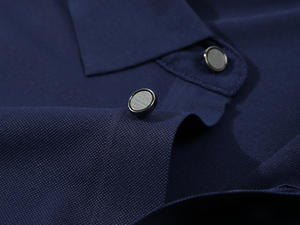 Venta al por mayor de calidad superior Logo Polos Dry Fit Golf manga corta Camiseta humedad Wicking cuello Casual hombres Polos - Product Image 3