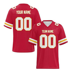 Ensemble de maillots de football rétro à séchage rapide pour hommes, uniforme de football à impression numérique avec short - Product Image 3