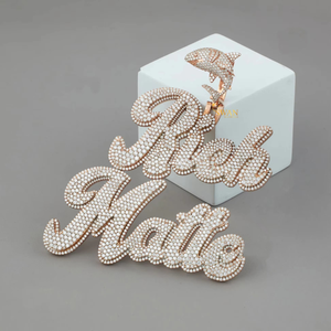 Pendentif Hip Hop de luxe pour homme en argent 925 avec diamants VVS Moissanite Iced Out Streetwear Jewelry - Urban Hip Hop Jewelry - Product Image 4