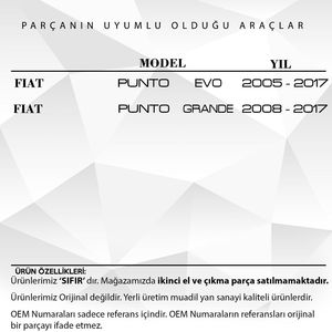 Cable conector de parabrisas para Fiat Punto Grande, Punto, Punto Evo - Product Image 2