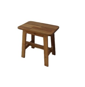 Tabouret en bois pouf pour la maison moderne accessoires de salon tabouret chaise et tabouret faits à la main personnalisés - Product Image 1