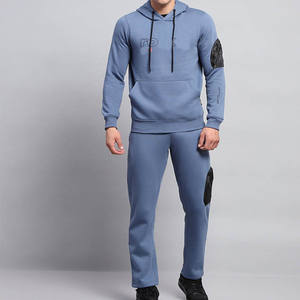 Survêtement de jogging pour homme, coupe ajustée, vêtements de sport, tenue d'entraînement confortable, tenue athlétique pour la salle de sport, la course à pied, l'entraînement, le port quotidien - Product Image 1