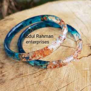 100% แฮนด์เมดขายดีที่สุดของอินเดียกำไลเรซินเครื่องประดับสตรีปรับรูปร่างได้ - Product Image 2