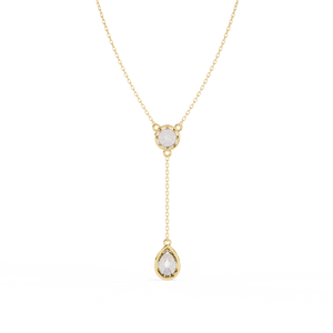 Collar con Colgante de Diamante Cultivado en Laboratorio de Oro de 18K, Hermoso Amuleto para Chicas con Alto Lujo y Estilo - Product Image 4