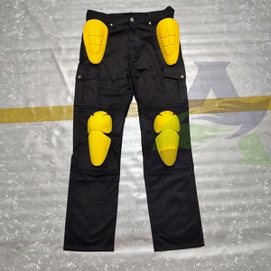 Pantalones de moto para hombre con Pantalones vaqueros de mezclilla de algodón de protección de alta calidad pantalones de moto transpirables pantalones de montar en motocicleta - Product Image 5
